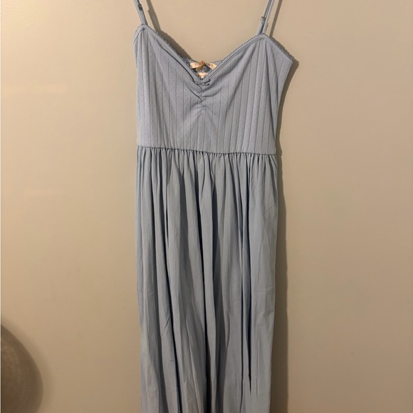 🆕 nwt Christy Dawn bernice Midi Dress Celeste blue medium - Picture 2 of 6